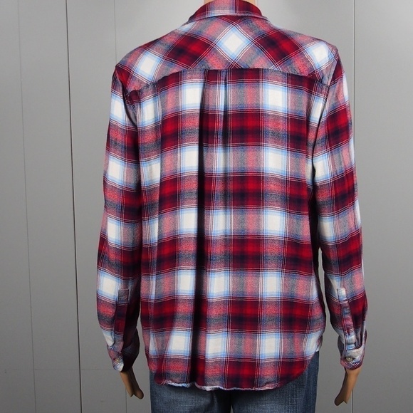Gap + Pendleton super soft plaid button down shirt size M - Picture 6 of 8
